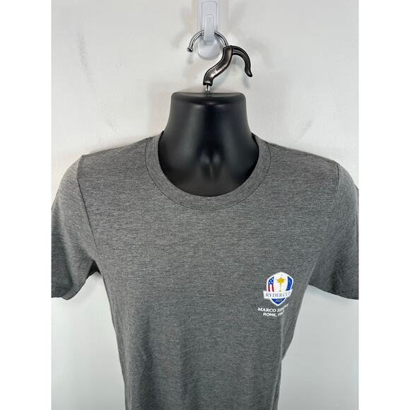 Ryder Cup 2023 Graphic Tee NEW Size Small Grey Marco Simone Rome, Italy - Picture 9 of 10